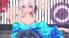 VOCALOID家族 - 弱音姐姐的和服热舞♀