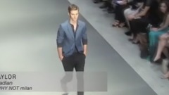 Fashion Show - Model - Ryan Taylor & Guerrino Santulliana at Spring Summer 2014