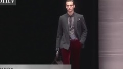 Fashion Show - Models Alexandre Cunha & Janis Ancens for Fall Winter 2013-14