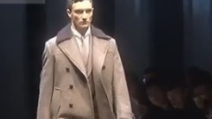 Fashion Show - Models Jacob Coupe & Guerrino Santulliana for Fall Winter 2013-14