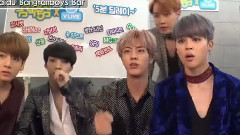 防弹少年团 - 音乐中心 Vlive 舞台Reaction