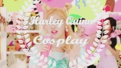 金泫雅,Red Velvet,CLC,I.O.I - 女爱豆们Cosplay小丑女哈莉奎恩合集