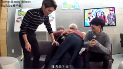 防弹少年团,田柾国(防弹少年团),J-HOPE(防弹少年团),SUGA(防弹少年团),JIN(防弹少年团) - 成员观看音乐中心血汗泪表演舞台反应