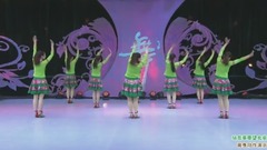 舞蹈视频 - 站在草原望北京 广场健身舞