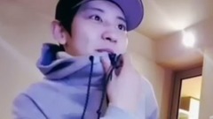 EXO,张艺兴(EXO),朴灿烈(EXO) - 灿烈观看LOSE CONTROL(失控)的反应