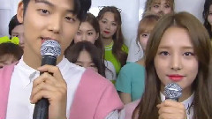 TWICE,I.O.I - KBS音乐银行 后台采访