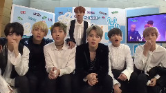 田柾国(防弹少年团),V(防弹少年团),防弹少年团 - Vlive 5分钟延迟观看音乐中心血汗泪舞台反应的防弹少年团