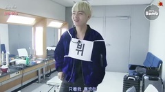 防弹少年团 - [LFB中字][BANGTAN BOMB] V在唱歌之前是这样开嗓哒