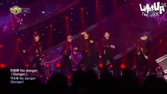 VIXX - Desperate - 人气歌谣 现场版 中韩字幕 16/11/06