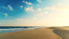 音乐短片 - 安静优美的秀色的海滩