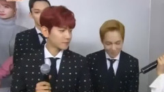 EXO,边伯贤(EXO),TWICE,定延(Twice),EXO-CBX - 一位候补待机室采访Cut