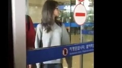少女时代,允儿(少女时代) - 仁川机场回国 饭拍视频一则CUT