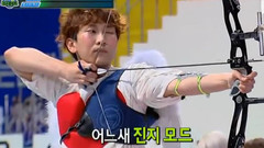 BTOB,MONSTA X - 射箭比赛 BTOB VS Monsta X - MBC 偶像运动会 16/09/15