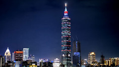 音乐短片 - 台湾台北夜景