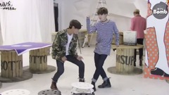 防弹少年团 - 搞笑舞蹈 JIMIN & V 中文字幕