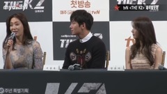 韩国群星,允儿(少女时代),池昌旭 - TVN金土剧< THE K2 >制作发表会 CUT9