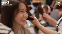 允儿(少女时代),池昌旭 - 首播之前的THE K2拍摄现场 16/09/22