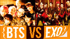 EXO,防弹少年团,田柾国(防弹少年团),边伯贤(EXO),SUHO(EXO) - 男团EXO和防弹少年团大比拼