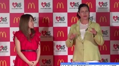 AKB48,高桥南 - 日本マクドナルドཀྵ周年記念キャンペーン'発表会1