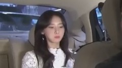 少女时代,允儿(少女时代),池昌旭 - 在车上吃东西