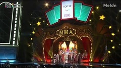 EXO - [TE]161119 MMA颁奖典礼 EXO两个团体奖 中字.