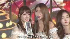 GFriend - [GFTW繁體中字] 2016 Melon Music Awards 舞蹈女子部門 獲獎感言