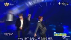 防弹少年团 - 血汗泪 中字 SBS人气歌谣 161106(@韩流PC应援站)