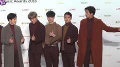 EXO - 2016Melon Music Awards紅毯EXO等众星齐聚帅气大比拼2016.11.19