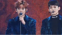 EXO,边伯贤(EXO) - 领奖泛泪光讲话