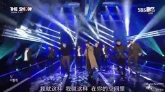 B.A.P - Skydive 中字 MTV THE SHOW 161115(@韩流PC应援站)