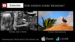 音乐短片 - Hold Back The River