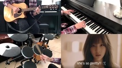 少女时代,太妍(少女时代),音乐短片 - Taeyeon- 11-11 Piano Instrumental Cover大神一人完成