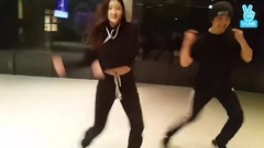 舞蹈视频,DIA - 安恩真模仿Blackpink玩火