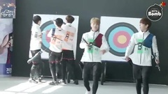 防弹少年团 - BTS' Archery Episode @ 2016 ISAC