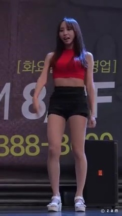 韩国群星,舞蹈视频 - 150823 JACKPOT - RED & Mammamia & Wiggle Wiggle (cover) hello-apm小型广场舞台