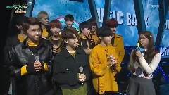 UP10TION - 一位待机采访 - KBS2 音乐银行 现场版 16/12/02