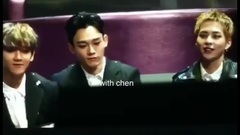 EXO - 161202EXO台下观看Twice表演 MAMA 饭拍版