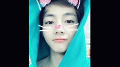 田柾国(防弹少年团),V(防弹少年团) - snow更新:在东京各种萌萌哒的防弹少年团自拍 16/12/06