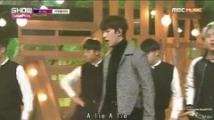 B1A4 - 在梦里 + 是谎言啊(A lie) 中字 MBC MUSIC SHOW CHAMPION 161130(@韩流PC应援站)