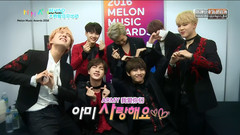 防弹少年团 - [BTSBAR中字]161206 Melon Music Awards behind 防弹少年团 (BTS)