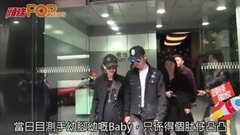 黄晓明,Angelababy - Angelababy香港产检狂吞意粉