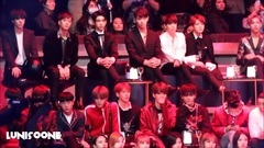 EXO,GOT7,NCT 127 - 161202 MAMA颁奖典礼 GOT7&NCT 观看 EXO Monster 饭拍版