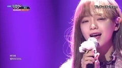 I.O.I,金世正(I.O.I) - 161209 现场版<花路> KBS音乐银行