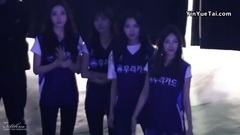 Stellar - 某职业排球赛祝演预备入场