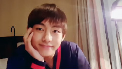 V(防弹少年团) - 金泰亨"想见到大家所以来了!"