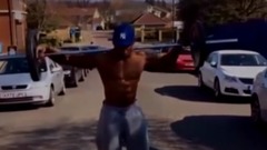 音乐短片 - The Elevator Topless Muscle Male