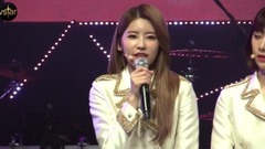 DIA - 1st 演唱会的发布会 喜贤介绍并展示成员2017挂历环节 Cut