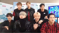 MONSTA X,UP10TION - 观看舞台反应