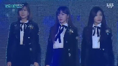 Apink - 让我心动&星之星 - SBS歌谣大战 现场版16/12/26