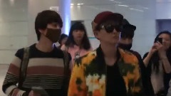 圭贤(Super Junior) - 圭贤 快本录制长沙接机 13/03/25